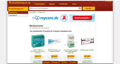 Desktop Screenshot of medikamente.schottenland.de